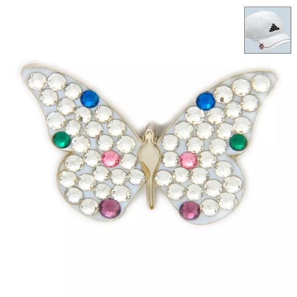 NWT Bonjoc Swarovski Crystal Ball Marker.Butterfly - Picture 1 of 1